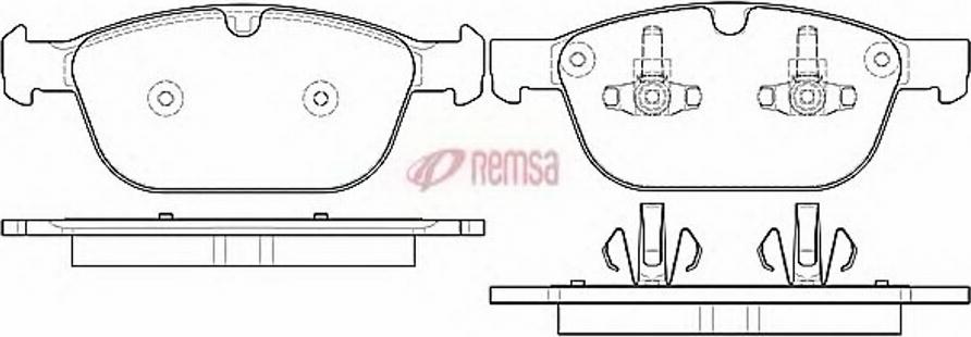 Metzger 1397.00 - Kit pastiglie freno, Freno a disco autozon.pro