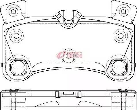 Metzger 1170775 - Kit pastiglie freno, Freno a disco autozon.pro