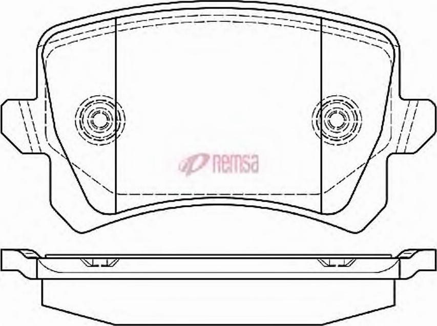 Metzger 1342.00 - Kit pastiglie freno, Freno a disco autozon.pro