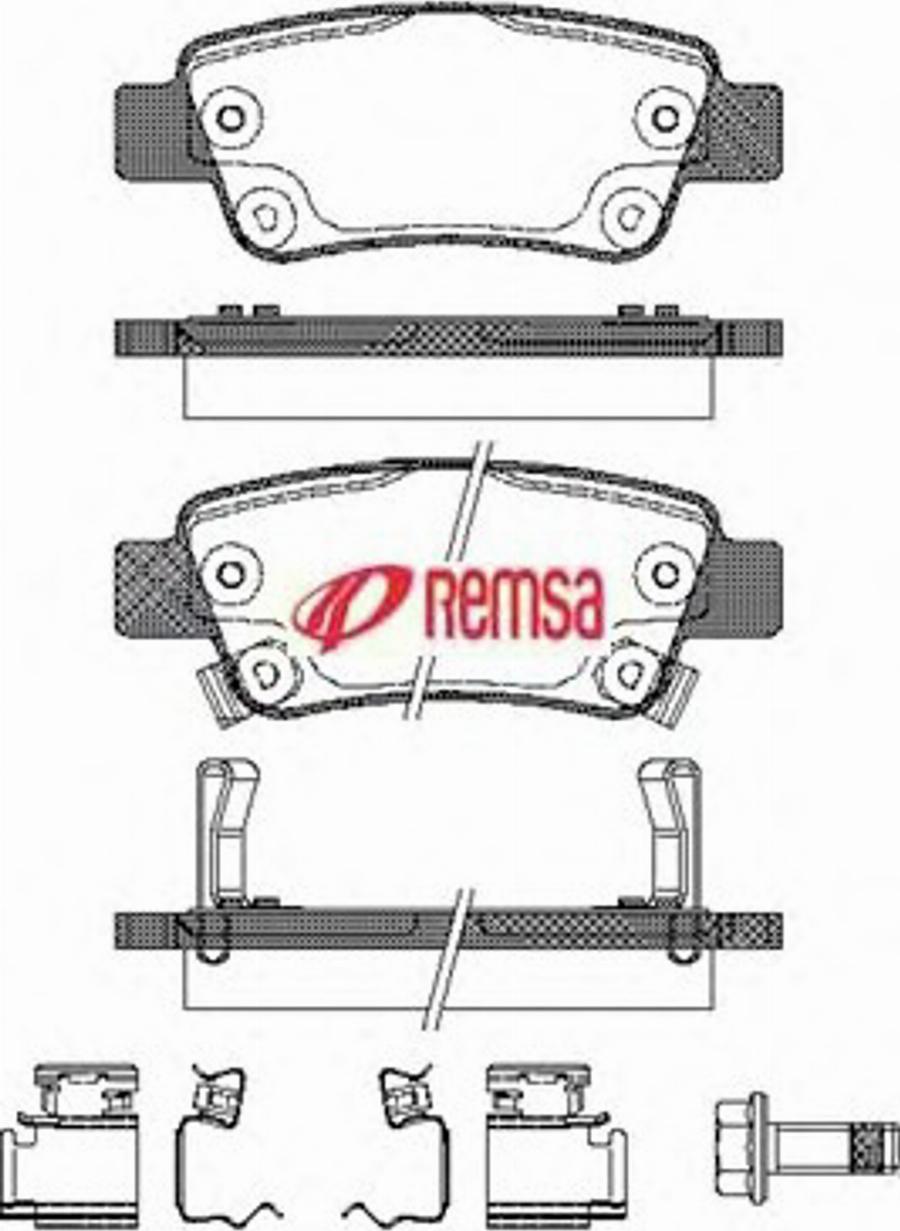 Metzger 1290.02 - Kit pastiglie freno, Freno a disco autozon.pro