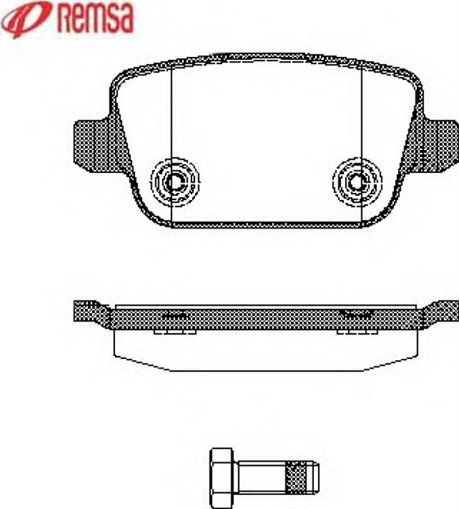 Metzger 1256.00 - Kit pastiglie freno, Freno a disco autozon.pro