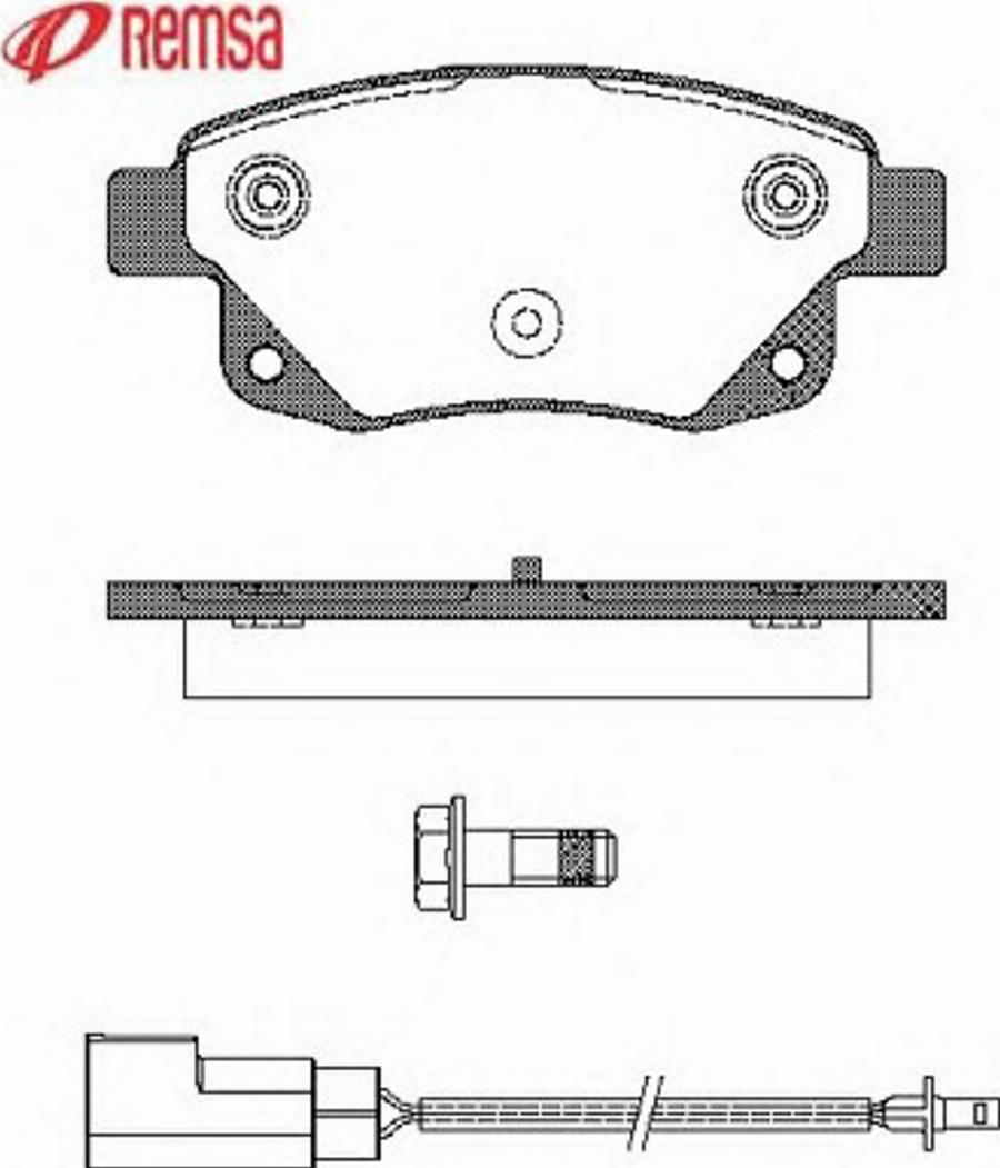 Metzger 1252.02 - Kit pastiglie freno, Freno a disco autozon.pro