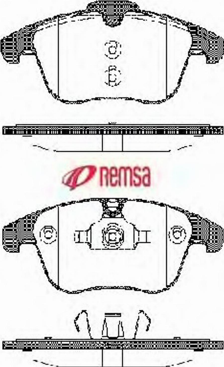 Metzger 121900 - Kit pastiglie freno, Freno a disco autozon.pro