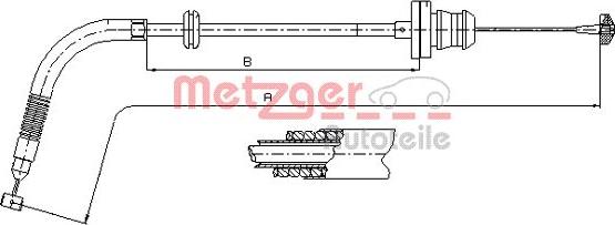 Metzger 12.7302 - Cavo acceleratore autozon.pro