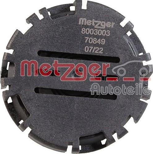 Metzger 8003003 - Valvola mantenimento pressione olio autozon.pro