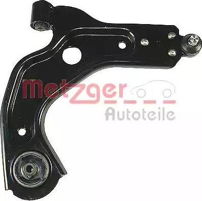 Metzger 88040902 - Braccio oscillante, Sospensione ruota autozon.pro