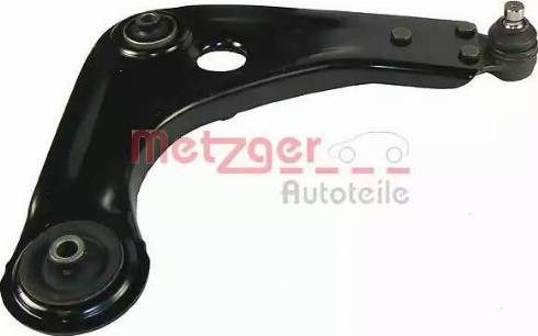 Metzger 88041302 - Braccio oscillante, Sospensione ruota autozon.pro