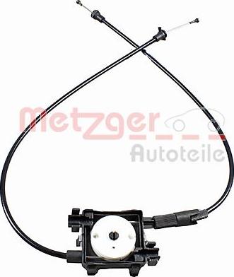 Metzger 3160036 - Cavo comando cofano motore autozon.pro