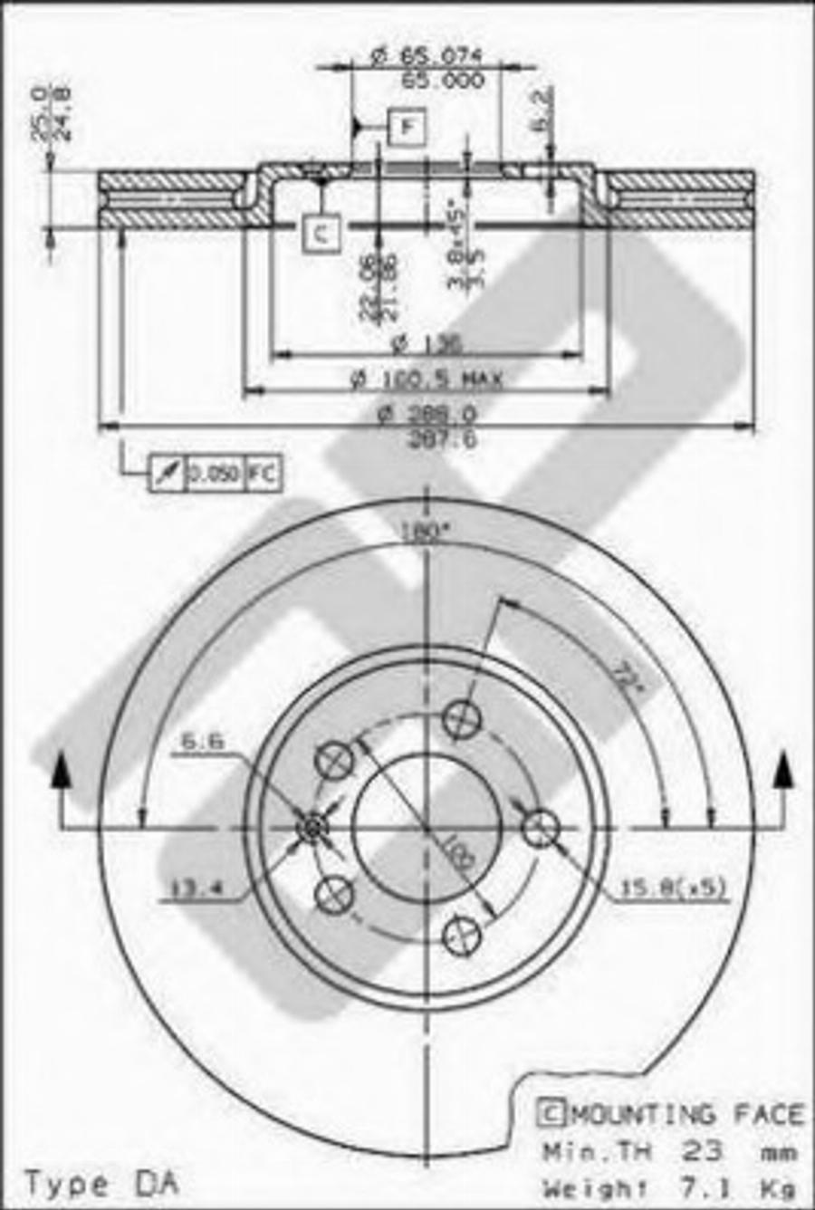 Metzger 24586 - Discofreno autozon.pro