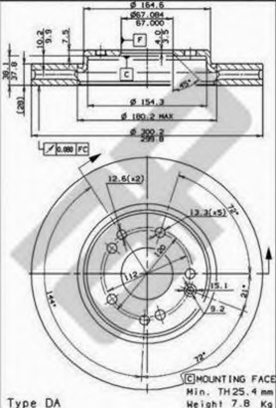 Metzger 24807 - Discofreno autozon.pro