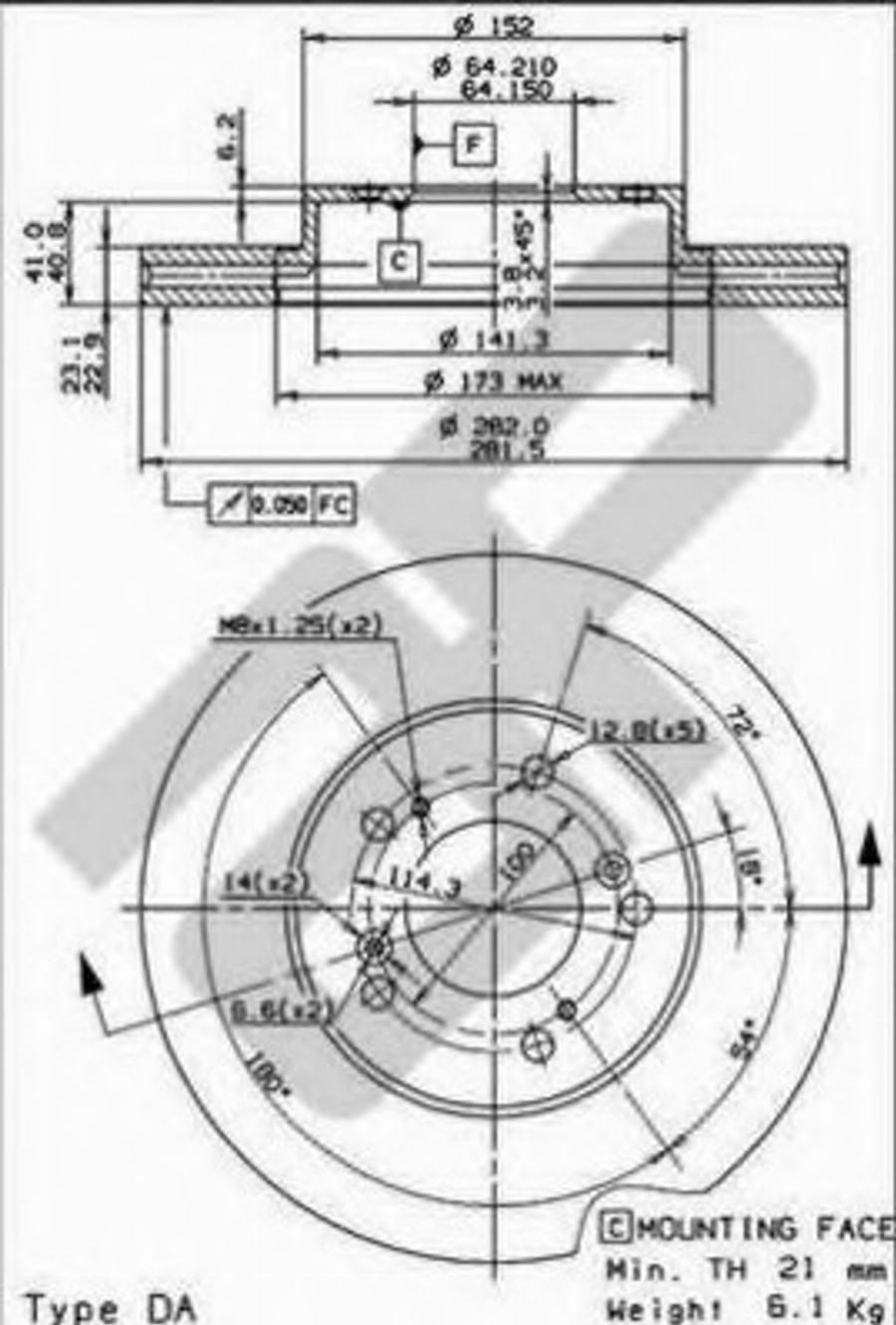 Metzger 24836 - Discofreno autozon.pro