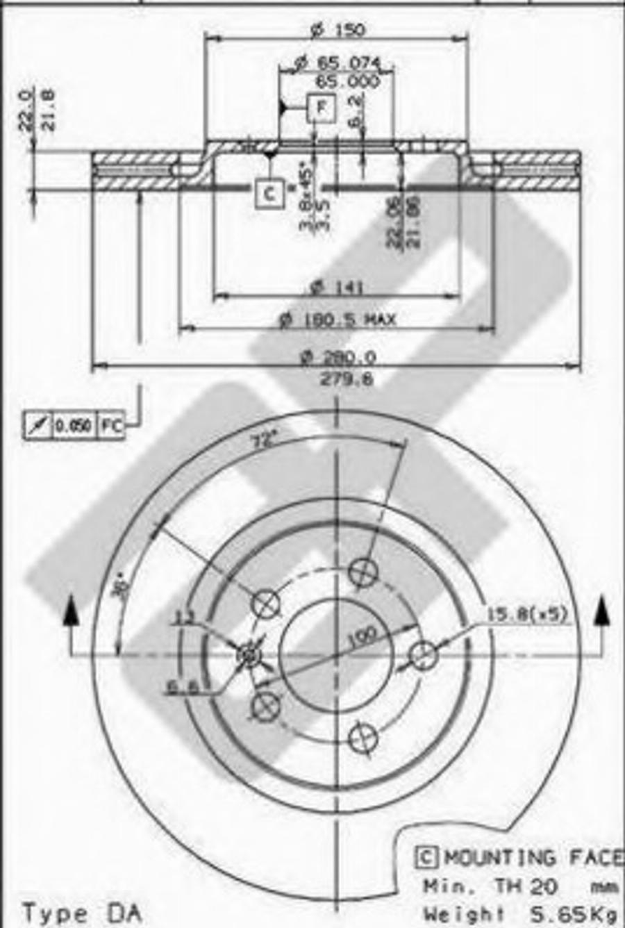 Metzger 24358 - Kit freno, Freno a disco autozon.pro