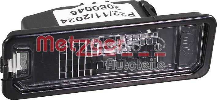 Metzger 2080045 - Luce targa autozon.pro