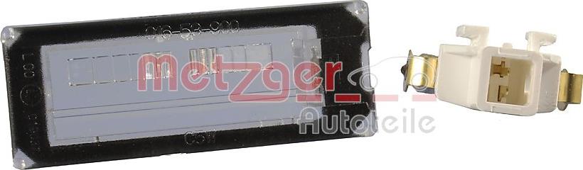 Metzger 2080015 - Luce targa autozon.pro