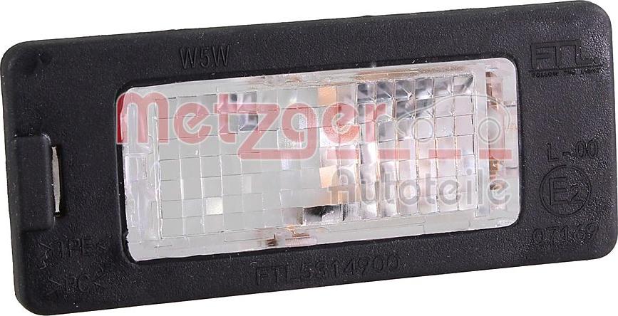 Metzger 2080038 - Luce targa autozon.pro