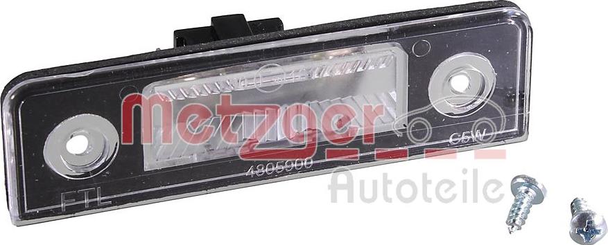 Metzger 2080033 - Luce targa autozon.pro