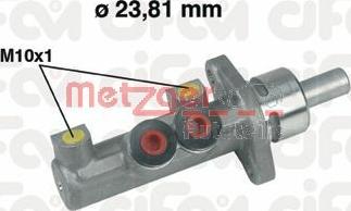 Metzger 202-412 - Cilindro maestro del freno autozon.pro