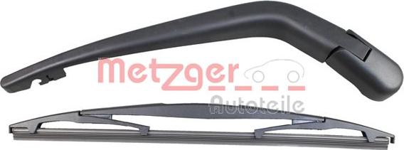 Metzger 2190480 - Braccio tergi, Pulizia cristalli autozon.pro