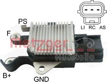 Metzger 2390033 - Regolatore alternatore autozon.pro