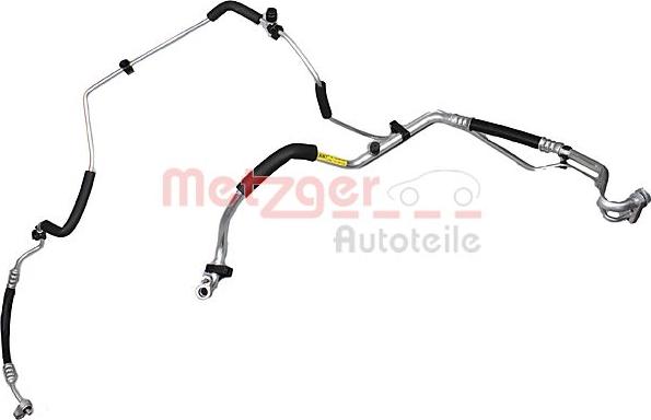 Metzger 2360111 - Condotto d. bassa / alta pressione, Climatizzatore autozon.pro