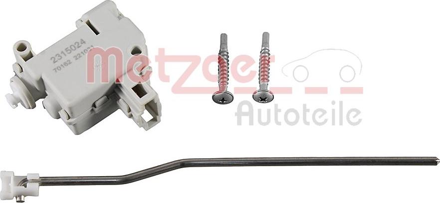 Metzger 2315024 - Attuatore, Chiusura centralizzata autozon.pro