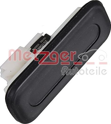 Metzger 2310861 - Interruttore, Sbloccaggio cofano posteriore autozon.pro