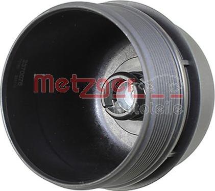 Metzger 2370076 - Calotta, Carter filtro olio autozon.pro