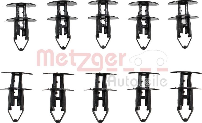 Metzger 2280064 - Clip, Fregio / Modanatura protettiva autozon.pro