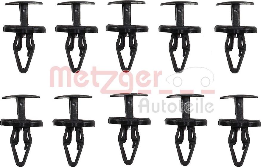 Metzger 2280065 - Clip, Fregio / Modanatura protettiva autozon.pro