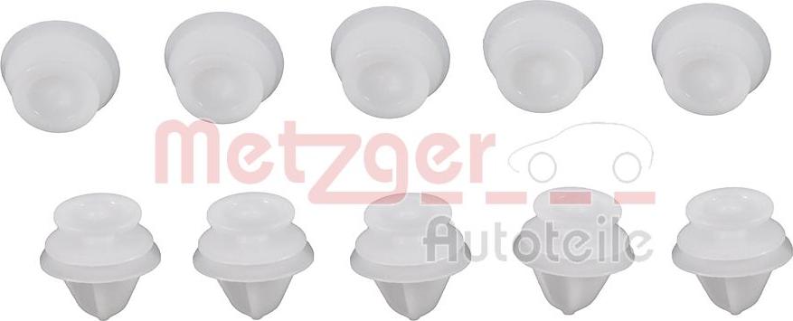 Metzger 2280068 - Clip, Fregio / Modanatura protettiva autozon.pro