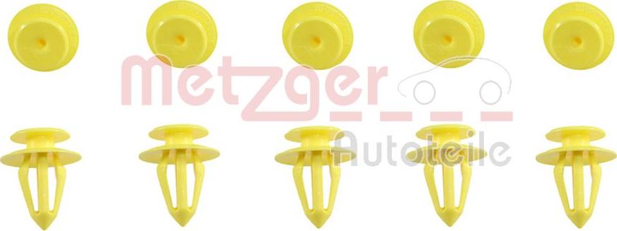 Metzger 2280008 - Clip, Fregio / Modanatura protettiva autozon.pro