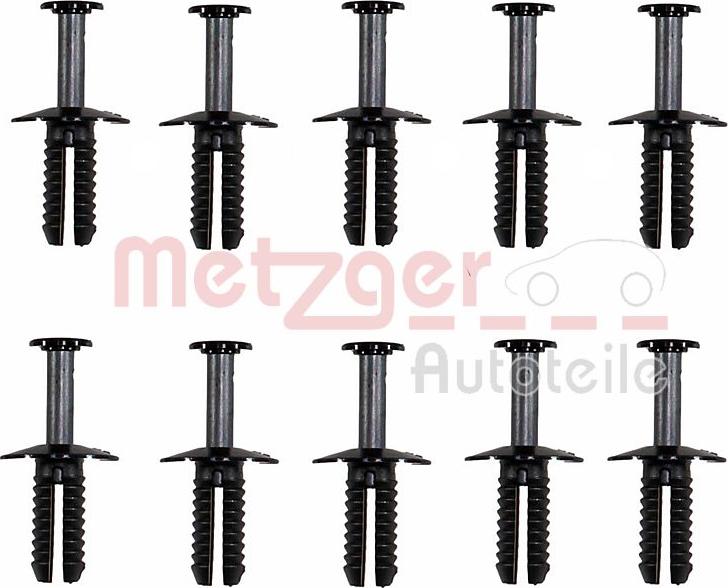 Metzger 2280007 - Clip, Fregio / Modanatura protettiva autozon.pro