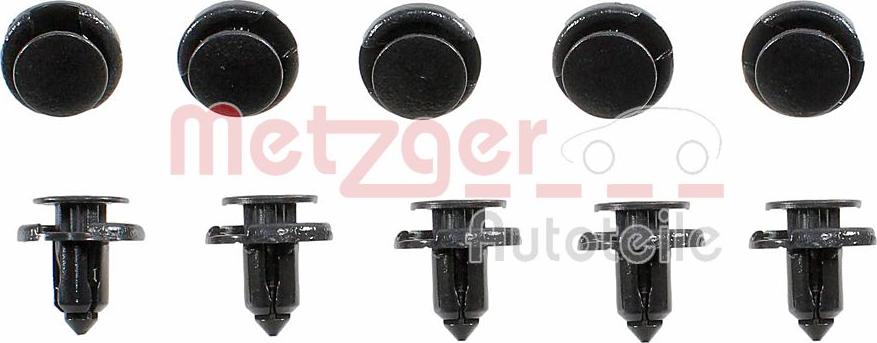 Metzger 2280015 - Clip, Paraurti autozon.pro