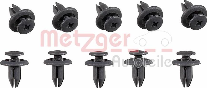 Metzger 2280024 - Clip, Fregio / Modanatura protettiva autozon.pro