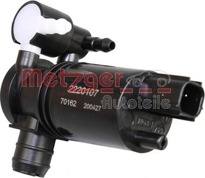 Metzger 2220107 - Pompa acqua lavaggio, Pulizia cristalli autozon.pro