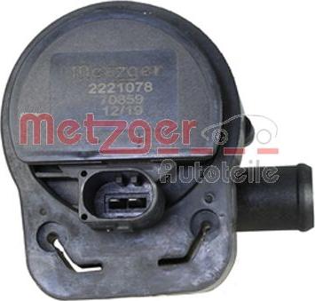 Metzger 2221078 - Pompa acqua ausiliaria autozon.pro