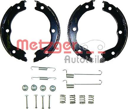 Metzger KR 993 - Kit ganasce, Freno stazionamento autozon.pro