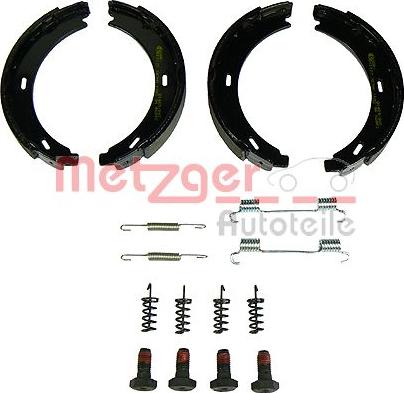 Metzger KR 216 - Kit ganasce, Freno stazionamento autozon.pro