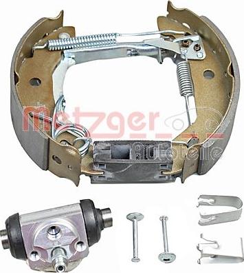 Metzger KV 9560 - Kit ganasce freno autozon.pro