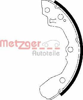 Metzger MG 949 - Kit ganasce freno autozon.pro