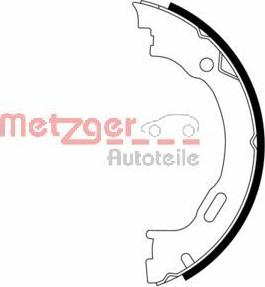 Metzger MG 954 - Kit ganasce, Freno stazionamento autozon.pro