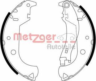 Metzger MG 964 - Kit ganasce freno autozon.pro