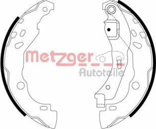 Metzger MG 968 - Kit ganasce freno autozon.pro