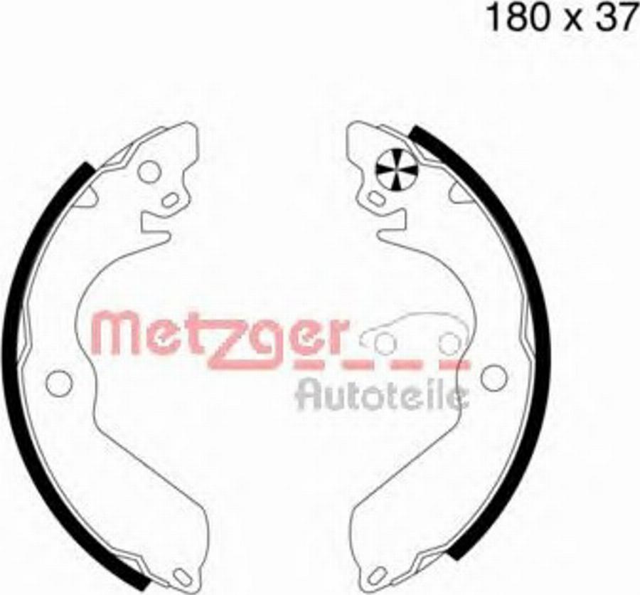 Metzger MG568 - Kit ganasce freno autozon.pro