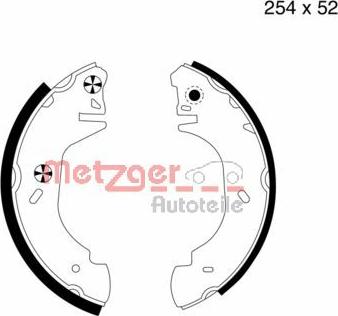 Metzger MG 644 - Kit ganasce freno autozon.pro