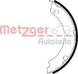 Metzger MG 628 - Kit ganasce, Freno stazionamento autozon.pro