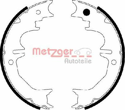 Metzger MG 207 - Kit ganasce, Freno stazionamento autozon.pro