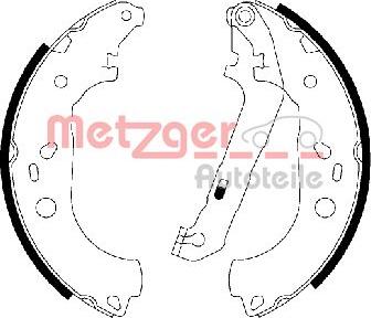 Metzger MG 211 - Kit ganasce freno autozon.pro