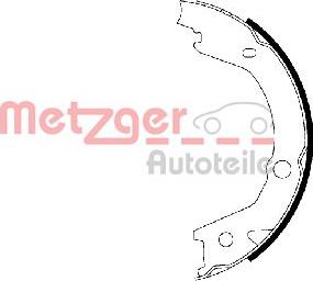 Metzger MG 225 - Kit ganasce, Freno stazionamento autozon.pro