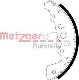 Metzger MG 730 - Kit ganasce freno autozon.pro